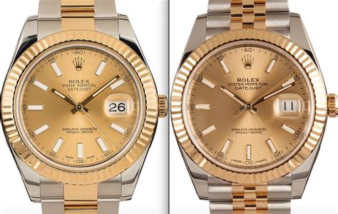 rolex datejust ii vs datejust 41